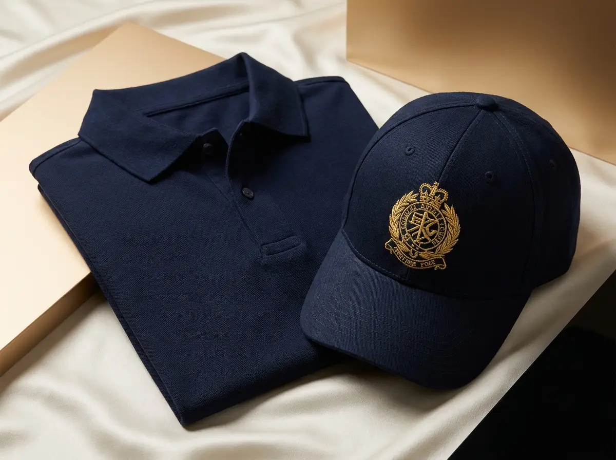 Embroidered polo