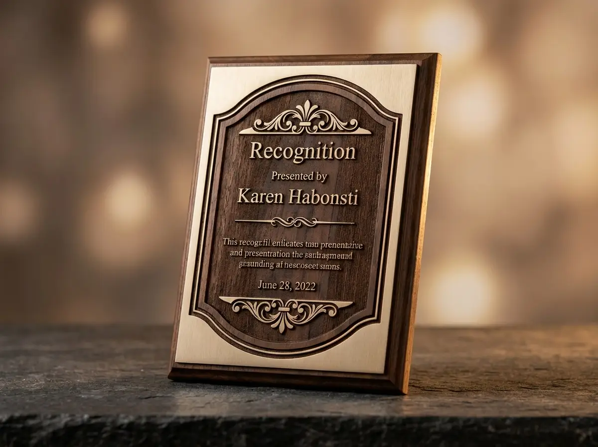 Engraved Plaques